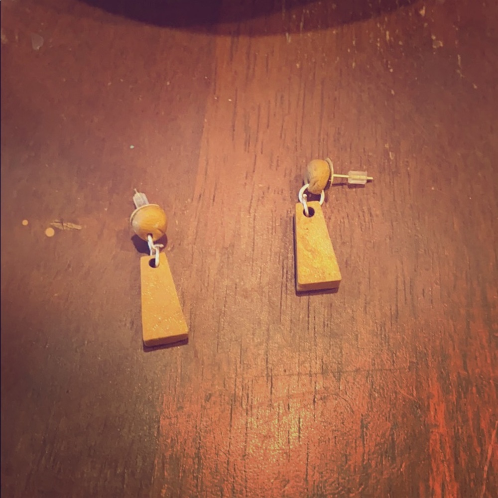 Handmade polymer clay earrings